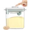 Cexovo Dispenser per Latte in Polvere 1700 ML Contenitore Ermetico a Prova di Perdite Portatile Porta Latte in Polvere per Neonati Contenitore Portatile Plastique Senza BPA con Cucchiaio per Latte