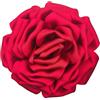 FKDG Spille Floreali in Seta per Donne, Realizzate a Mano, Grande Spilla di Seta Satinata Rosa da 160mm per Matrimoni, Feste, Abiti, Giacche, Regali per la Madre della Sposa, 160mm