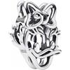 PANDORA Disney Daisy Duck 793910C00 - Charm aperto in argento Sterling, compatibile Moments, dimensioni: 7,1 x 13,9 x 7,4 mm