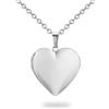 PHOCKSIN Collana con medaglione a cuore per foto, carino e divertente regalo di compleanno per donne mamma figlia nonna sorella nana collane ricordo per sempre nel mio cuore, Acciaio inossidabile
