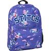 CERDÁ LIFE'S LITTLE MOMENTS Zaino Scuola Grande 42 CM Stitch, Unisex Kids, Viola, Regular