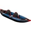 Sevylor Charleston Kayak gonfiabile per 2 persone, fondo ad alta pressione, canoa robusta in PVC rinforzato, con Dry Pack, manometro e pinna rimovibile, portata fino a 196 kg
