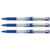 Pilot - Set di 3 penne roller V-Ball Grip - 05 inchiostro liquido PTE sottile blu