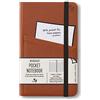 IF - Bookaroo A6 notebook, 192 pages, lined, brown