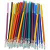 PATIKIL 40Pz Ricariche Penne Cancellabili 0.5mm Ricarica Penna Cancellabile Gel Termocancellabili Per Inchiostro Marcatura Tessuti per Cucito Quilting Scrittura, Inchiostro Multicolore