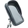 OJ Porta Smartphone HOLDER SUN da Moto con Parasole, Touch Screen 6,3 Pollici, Supporto Impermeabile Rotante 360°, 10x18x3 cm
