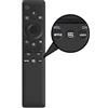 Leyf Telecomando di ricambio per Smart LED QLED UHD TV, compatibile con Samsung BN59 AA59, Netflix Prime Video Rakuten TV, universale