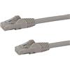 StarTech.com Cavo Ethernet CAT 6 UTP da 7.5 m - Cavo di rete Gigabit antigrovigio 24 AWG - Grigio (N6PATC750CMGR)