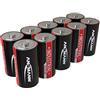 ANSMANN - Batteria Alkaline Industriale Baby C - Cella Alkaline Industriale a Lunga Durata - Confezione da 10 - Baby C - LR14