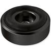 Dynavox piedini in alluminio midi, set di 4 unità, con ammortizzatori in gomma, max. 10 kg per piedino, ottimali per dispositivi HiFi e apparecchiature audio, anodizzato nero