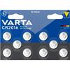 VARTA Pile a Bottone CR2016 al litio, confezione da 10, Power on Demand, Lithium, 3V, imballaggio sicuro per i bambini, per dispositivi Smart Home, chiavi auto [Esclusivo su Amazon]