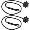 BosuLai 2 Pezzi Corda Di Fissaggio Universale per Portapacchi, Auto Cappelliera Posteriore Scaffale String, corda con clip di fissaggio per ripiano posteriore, per Golf 6 5 4, MK5 6