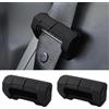 HIAHXC 2 Pezzi di Coperture per Fibbie delle Cinture di Sicurezza Auto, Clip Antigraffio in Silicone per Cinture di Sicurezza per Auto, Furgone, Camion e SUV, Robusta Protezione Anti-Usura, Protezione in