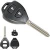 kuyuansu 2Pulsanti guscio chiave per Toyota Camry Corolla Avalon Venza 2007-2012
