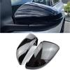 Yoegerery Calotta Specchio Retrovisore a Sinistra Destra Coperchi a specchio laterale per VW Golf 6 Mk6 2009-2014 per VW T-ouran 2011-2015. (Nero Brillante)
