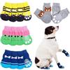 THQAE 16 Pcs scarpette per cani, scarpe per cani, Calzini Antiscivolo per Cani e Gatti, Protezione per Zampe Calzini, Protettori Zampe Cane Gatto, Calzini Antiscivolo Cane, per Cani di Piccola Taglia