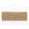 Beebeecraft Catena A Maglie Piatte Saldate da 32.8mm in Acciaio Inossidabile Placcato Oro 18K da 2 Piede per La Creazione di Gioielli Collane Bracciali Ciondoli Fai da Te