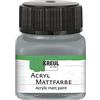 KREUL 75227 - Vernice acrilica opaca, grigio-blu in barattolo da 20 ml, vernice a base d'acqua dalla copertura cremosa, ad asciugatura rapida, adatta a molte superfici diverse