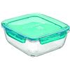 Bormioli Rocco Evolution Frigoverre Quadra, 18 X 18 X 8 Cm, Trasparente