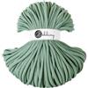 Bobbiny Jumbo 9 mm intrecciato macramè cavo (Aloe) 100 m