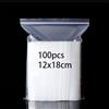 ARTHOM 100 Sacchetti Richiudibili,Sacchetto di Plastica Con Cerniera,Buste Plastica Zip Grandi, Bustine Trasparenti Richiudibili,Buste Trasparenti Con Chiusura Riutilizzabile Alimenti 12x18cm