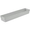 keeeper Organizer per cassetti, Ampliabile a piacere, Plastica resistente (PP), 38 x 8 x 5 cm, Pepe, Argento