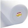 Caraselle Vilene H640 Ovatta termoadesiva in pile compresso a metro, 90 cm, colore: bianco
