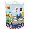 HUUMONSS Grande Cesta Porta Biancheria Bambini Veicolo da Costruzione Pieghevole Cestini Portaoggetti Giocattoli Vestiti per Bagno Cameretta, Bulldozer, 63L