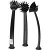 IKEA RINNIG Spazzola per piatti Grigio Scuro - Set di 3
