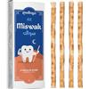 MODOGO 4 bastoncini di Siwak - Miswak Spazzolino da denti ecologico - 100% naturale - Igiene zero rifiuti - Vegan