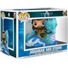 Funko POP! Ride Deluxe: - DC Aquaman On Storm - Figura in Vinile da Collezione - Idea Regalo - Merchandising Ufficiale - Giocattoli per Bambini e Adulti - Movies Fans - Figura per i Collezionisti