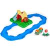 Mighty Express La stazione Fattoria agricola, con treno esclusivo contadina Faye, con maialino superstar, giocattolo per bambini 3+