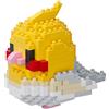 NOOLY Pappagallo Micro Mattoni da Costruzione Kit Uccello Thmed Blocchi Set Decorazione per Casa e Ufficio WKLJM-01 249 Pezzi (Giallo e Bianco)
