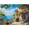 MISITU Puzzle da 1000 pezzi per adulti e bambini dai 14 anni in su, puzzle classici, villa sul mare, puzzle da 1000 pezzi