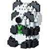 NOOLY Bambini Adulto Set di Blocchi da Costruzione di Animali per La Decorazione di Casa e Ufficio KLJM-10 (Panda,239 Pezzi)