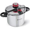 Müller Kitchen Muller Kitchen Pentola a pressione (inox, base di induzione, manometro di pressione) (10 L)