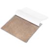 sourcing map 10 fogli di foglia d'oro, 14 x 14 cm, fogli di carta imitazione oro variegata per artigianato, cornici, unghie e decorazioni artistiche fai da te, color bronzo caffè