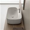Scarabeo Moon lavabo da appoggio, 550541BK, Moon bianco opaco [Lavabi > Lavabi da Appoggio]
