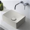 Scarabeo Soft lavabo da appoggio, 150341BK, Soft bianco opaco [Lavabi > Lavabi da Appoggio]