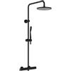 LAUFEN Shower colonna doccia con termostatico, HF506557428000, Shower nero opaco [Rubinetteria Bagno > Colonne Doccia]