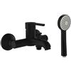 LAUFEN LUA rubinetto vasca esterno, miscelatore monocomando, H3210810811311, LUA nero opaco [Rubinetteria Bagno > Rubinetteria Vasca]