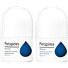 Perspirex® | Strong | Deodorante antitraspirante ascella roll-on con elevata efficacia ed efficacia anti-sudore fino a 5 giorni | Per persone che soffrono di sudorazione severa | Confezione da 2-40 ml