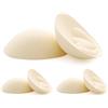 FOOT OF THE TREE Cuscinetti per reggiseno super spessi inserti rinforzatori per seno rimovibili push up coppe per reggiseno imbottiture 3 set, Beige-4 cm., M