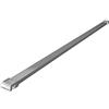 MATO Barra Stabilizzatrice Cromo Lucido da 90 cm Sezione Rettangolare Piatta Tagliabile per Walk in Box Doccia Parete Fissa Vetro Da 6-8 mm