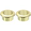 QUARKZMAN 2Pz 1.18 (30mm) Passacavi in Nylon per Scrivania, Copertura Foro per Cavi in Plastica, Organizzatore di Cavi per Scrivania o Armadio per Computer, Oro