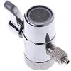 YoungerY Raccordo Rubinetto Acqua valvola deviatore Valvola Sistema 1/42,5/8 3/8Connettore Tubo