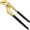 WEDO Pinza Chiave Pinza e Chiave,ottone,Pinze a Pappagallo da 10 pollici,Pinza per pappagalli con foro di serraggio,lunghezza 250mm,con manico in antiscivolo