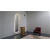 ANTONIO LUPI - UBS specchio 5 mm a filo lucido con illuminazione led bianca 108x50 cm - USB50108W