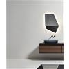 ANTONIO LUPI - SPECCHIDICARTA specchio retrolaccato nero con luci led - SDC10