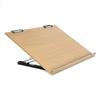 Liquidraw Cavalletto da scrivania in legno, formato A2, 47 x 64,8 cm, supporto da tavolo con 5 angoli di lavoro regolabili, ideale per disegnare, dipingere e disegnare, clip per lavagna da disegno